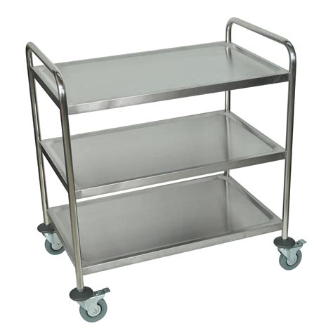 stainless steel rolling cart with cabinet|large stainless steel cart wheels.